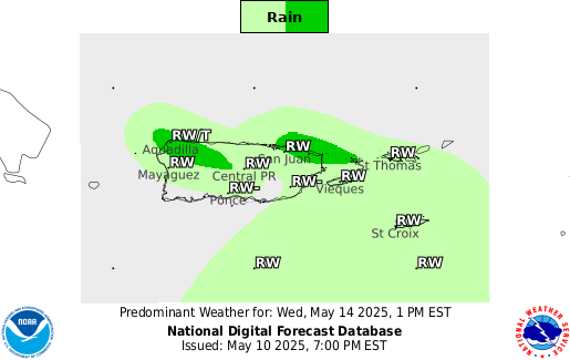 National Digital Forecast Database Image