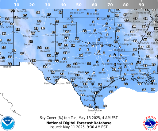 National Digital Forecast Database Image