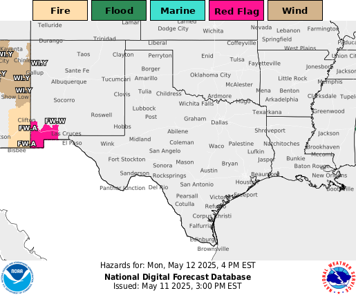 National Digital Forecast Database Image