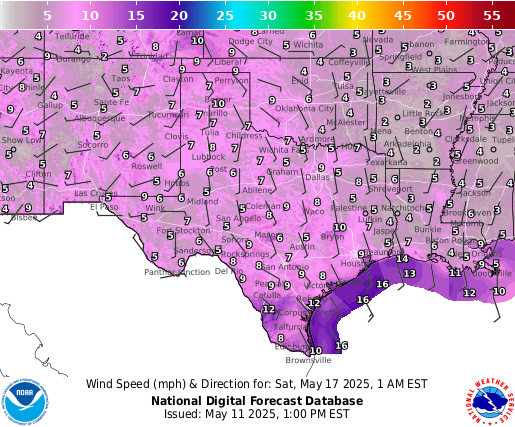 National Digital Forecast Database Image