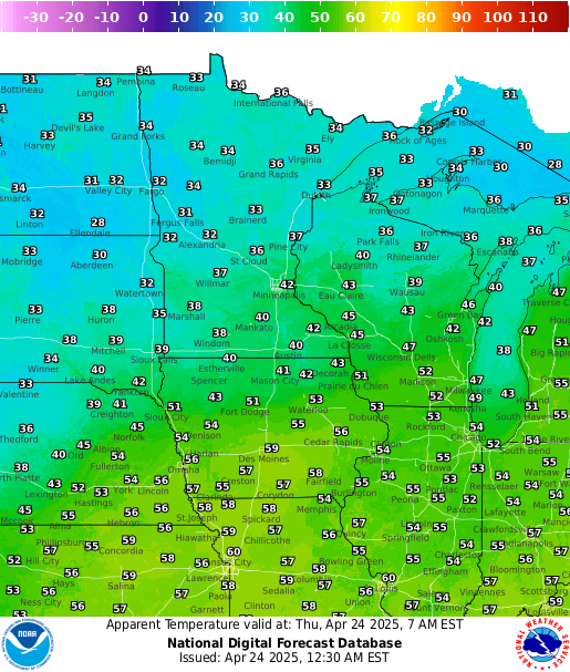 wind chill chart wisconsin